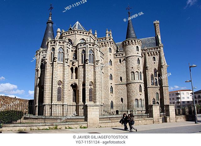 Episcopal palace, Astorga, León, Castilla y león, Spain