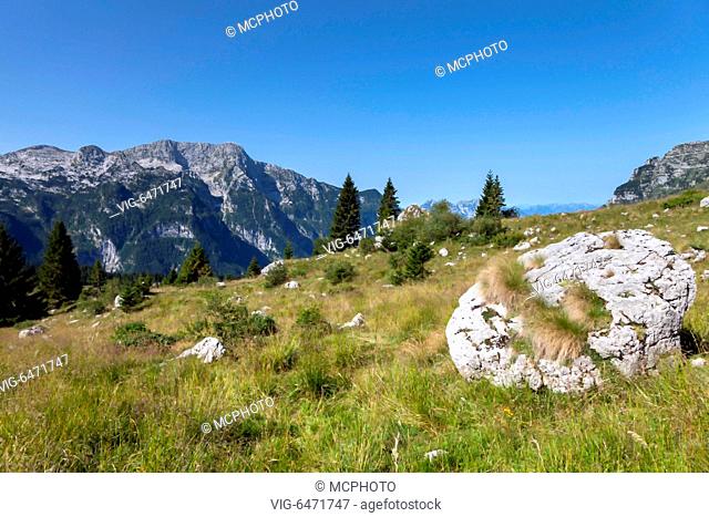 Landschaft in den italienischen Alpen - Italienische Alpen, , Italy, 31/07/2017