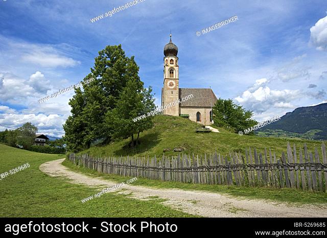 St. Constantine in Fiè, Alpe di Siusi, Trentino South Tyrol, Italy, Europe