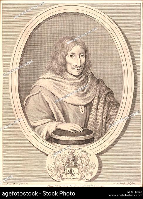 Jean de Mesgrigny. Artist: Robert Nanteuil (French, Reims 1623-1678 Paris); Artist: After Jean Daret (French, Brussels 1613/15-1668 Aix-en-Provence); Date: ca