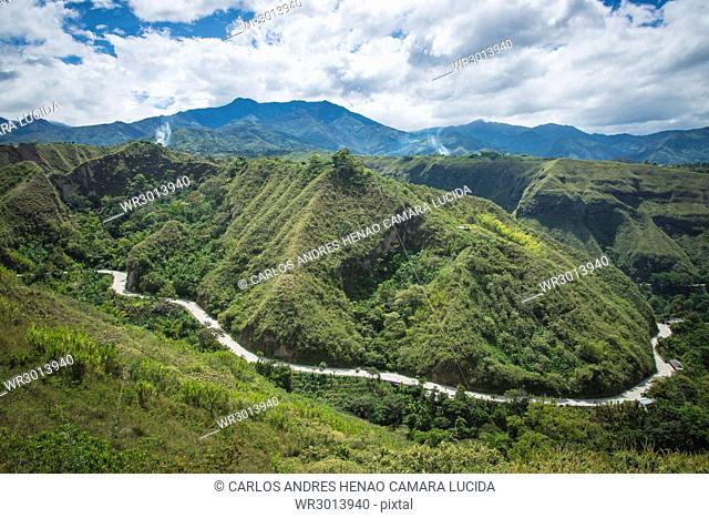 Via La Sierra - Las Rosas, Cauca, Colombia