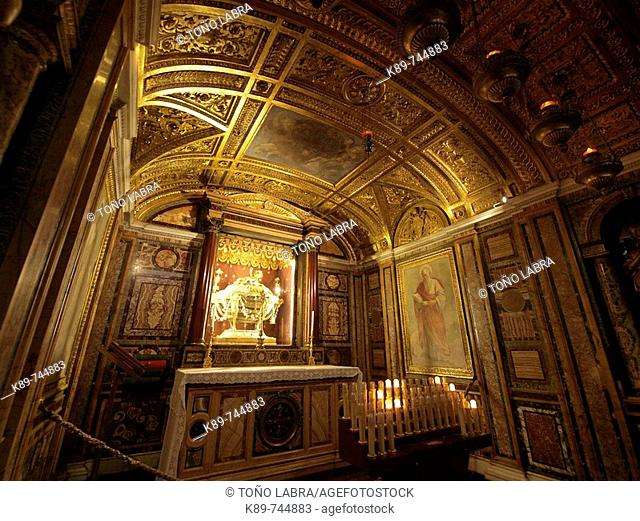 Sacra Culla at Santa Maria Maggiore Church, Rome. Lazio, Italy