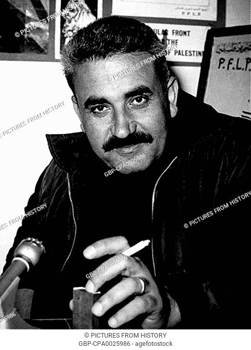 Israel / Palestine: George Habash (1926-2008), Chairman of the PFLP or Popular Front for the Liberation of Palestine (1967-2000)