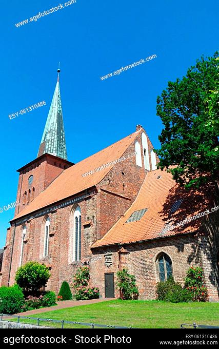 Church in Neustadt, Schleswig-Holstein, Northern Germany, Bay of Lübeck