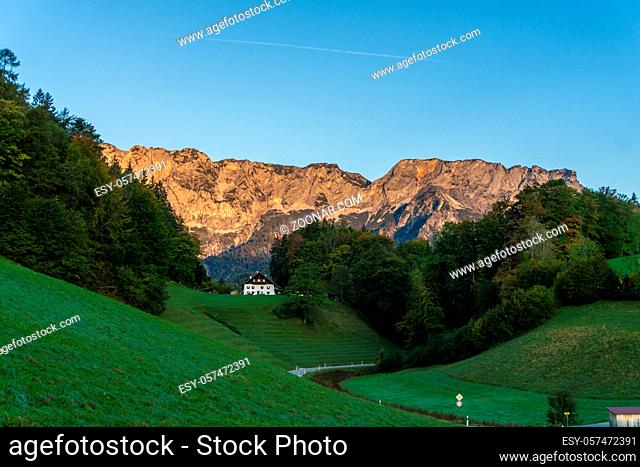 Bayerische Alpen im Herbst