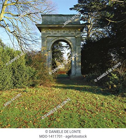 Stowe Park, by Lancelot Brown, known as Capability Brown, Charles Bridgeman, William Kent, 18th Century. Buckingham, United Kingdom, Stowe Gardens