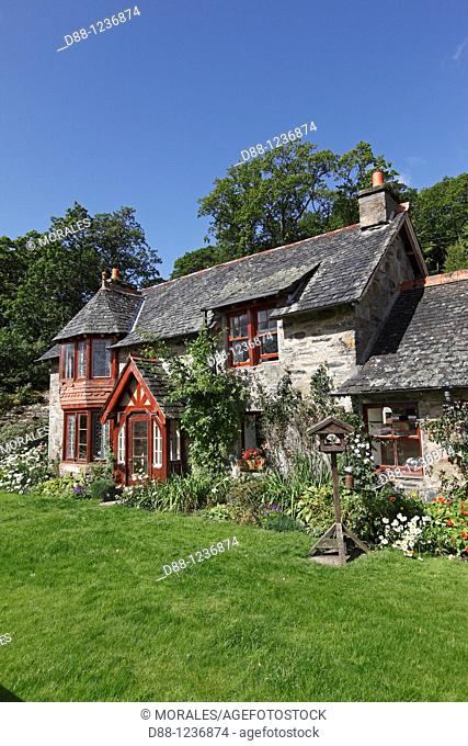 House near Loch Moidart County of Argyll West Scotland