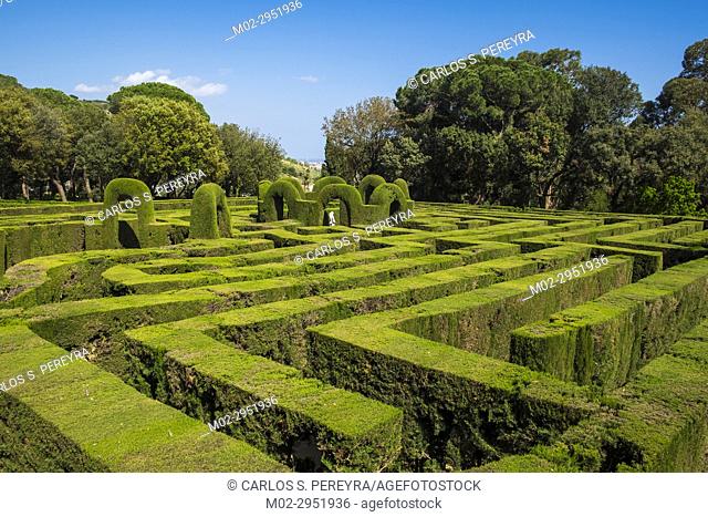 The Labyrinth Park of Horta, Barcelona, Catalonia Spain Europe