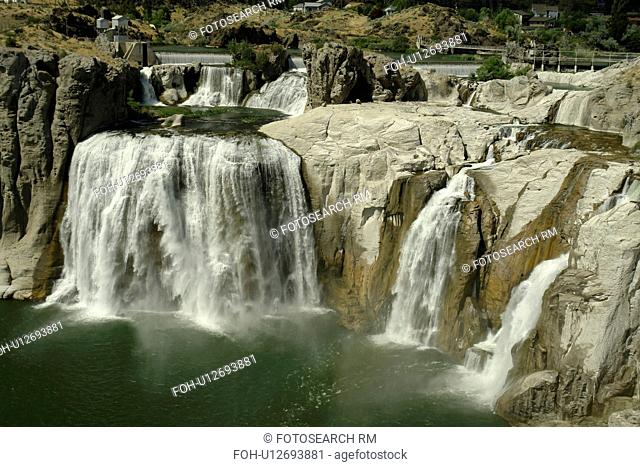 Twin Falls, ID, Idaho, Shoshone Falls, Niagara of the West, Snake River, canyon