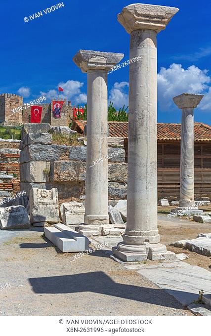 Basilica of St. John, Ephesus, Selcuk, Izmir Province, Turkey