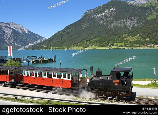 Achenseebahn at Lake Achensee, Tyrol, Austria, Europe