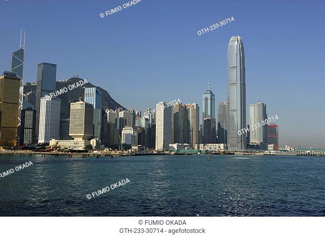Hong Kong skyline from Wanchai
