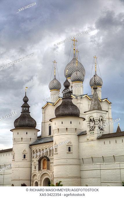 Resurrection Gate Church (1670), Kremlin, Rostov Veliky, Golden Ring, Yaroslavl Oblast, Russia