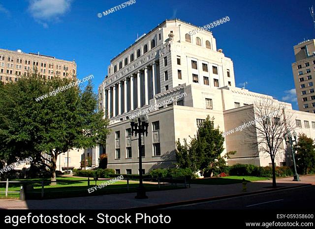 Caddo Parish Courthouse in downtown Shreveport Louisiana