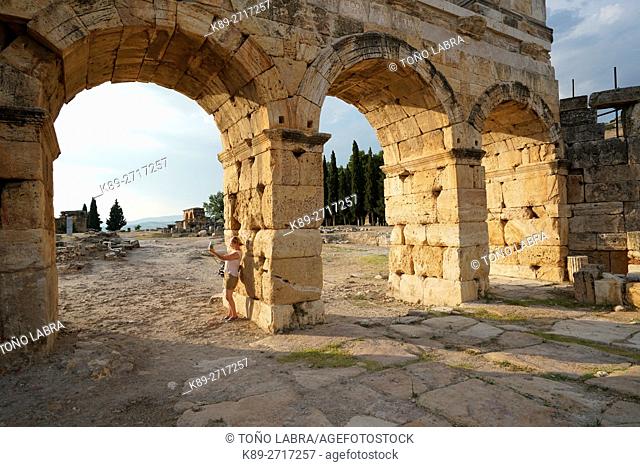 Hierapolis. Ancient Greece. Asia Minor. Turkey