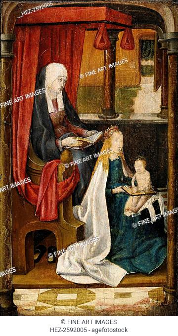 Madonna Teaching the Infant Christ Reading, 1480. From a private collection