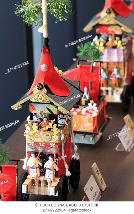 Japan, Kyoto, Gion Matsuri, festival, float models,