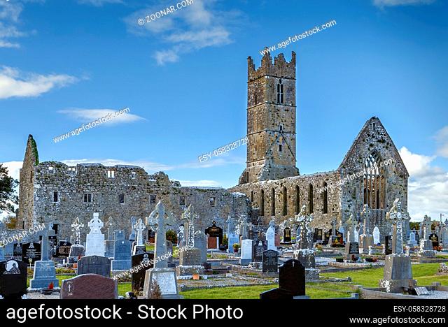 Claregalway Friary is a medieval Franciscan abbey located in the town of Claregalway, County Galway, Ireland