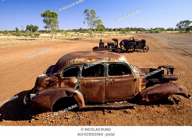 Northern territory - Red centre - Wauchope - Wreck
