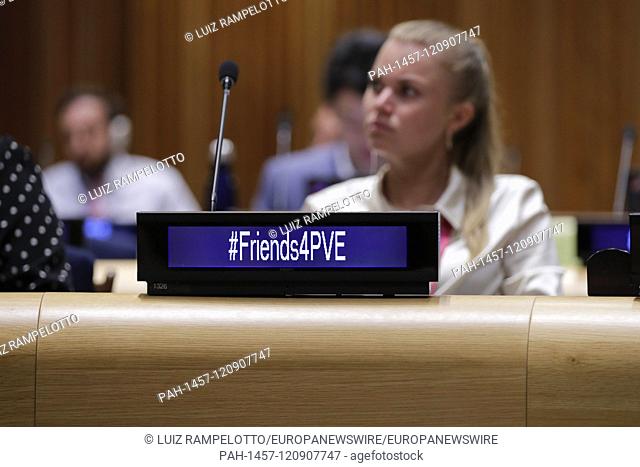 United Nations, New York, USA, May 30, 2019 - Special event themed Violent Right-Wing Extremism: Prevention and Response organized by the Group of Friends of...