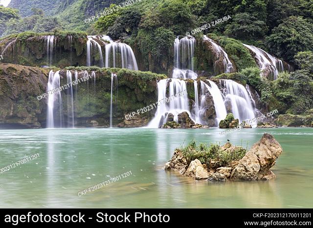 Ban Gioc Waterfalls stands as one of the grandest and most captivating Vietnam waterfalls. (CTK Photo/Ondrej Zaruba)