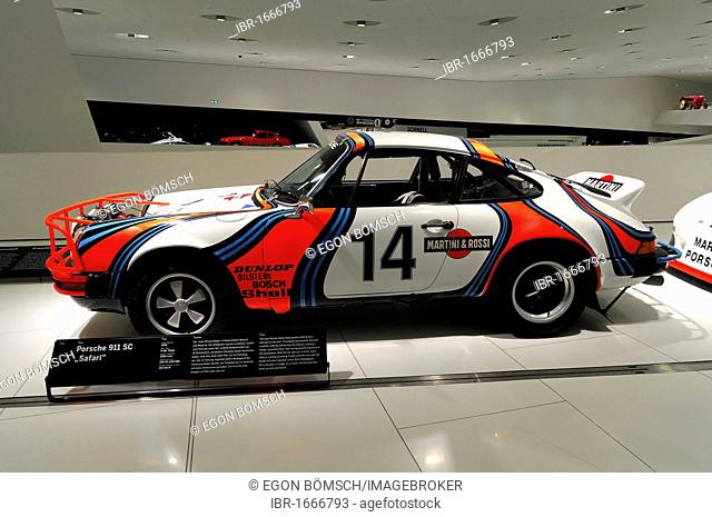 Porsche 911 SC Safari, built in 1978, Porsche Museum, Stuttgart, Baden-Wuerttemberg, Germany, Europe