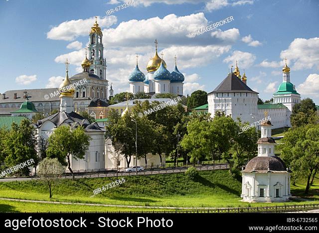 Holy Trinity Monastery, Sergiev Posad, Moscow Oblast, Russia, Europe