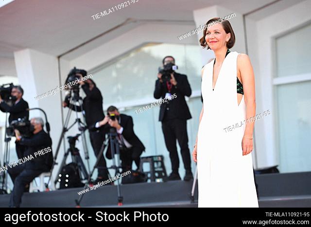 Maggie Gyllenhaal during closing Ceremony Red Carpet - The 78th Venice International Film Festival, Venice, Italy 11 Sept 2021