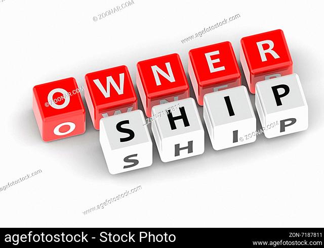 Ownership image with hi-res rendered artwork that could be used for any graphic design