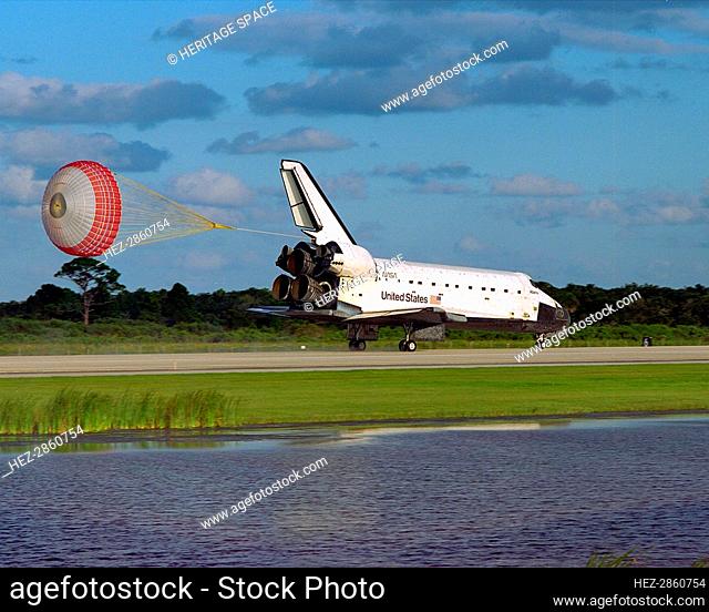 STS-86 landing, Florida, USA, October 6, 1997. Creator: NASA