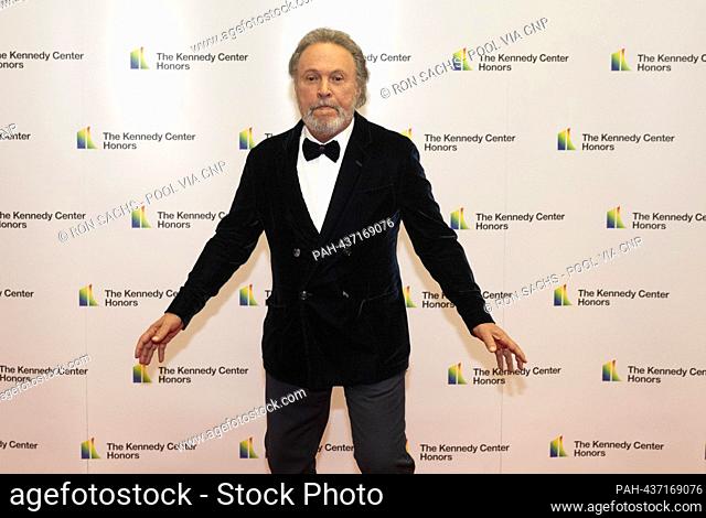 Billy Crystal arrives for the Medallion Ceremony honoring the recipients of the 46th Annual Kennedy Center Honors at the Department of State in Washington
