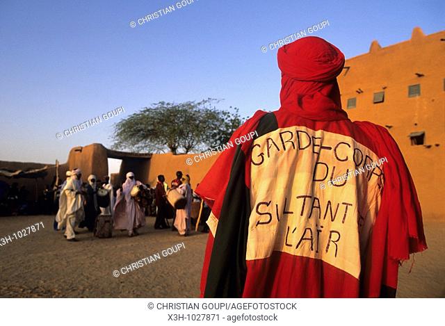 Sultan's body-guard of Agadez, Niger, Western Africa