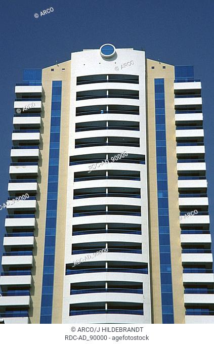 Tower block Sheikh Zayed Road Dubai United Arab Emirates