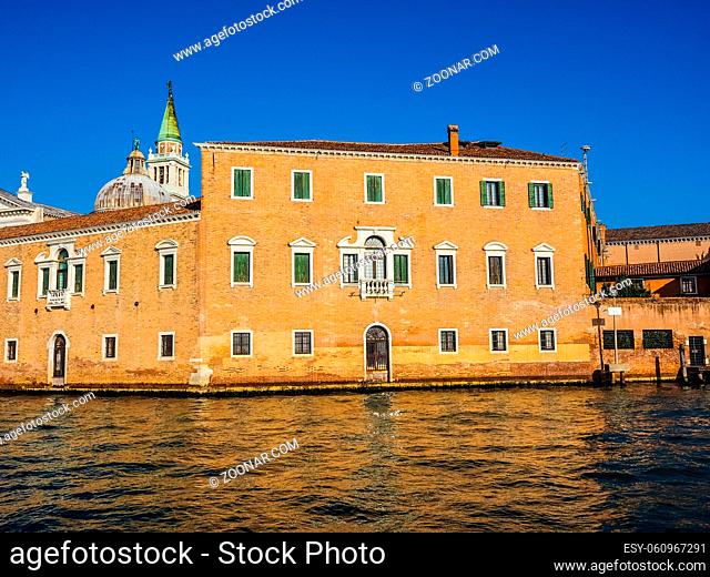 HDR View of the city of Venice, Italy