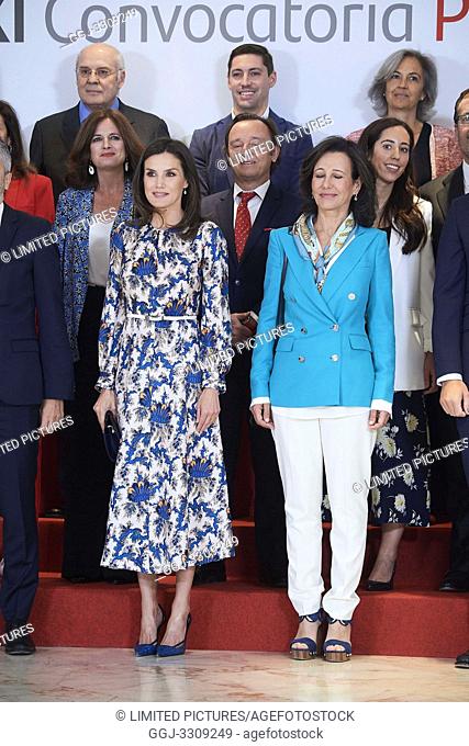 Queen Letizia of Spain, Ana Patricia Botin attends awards ceremony gala of the 11st 'Social Projects of Banco Santander at Complejo Duques de Pastrana on May 20