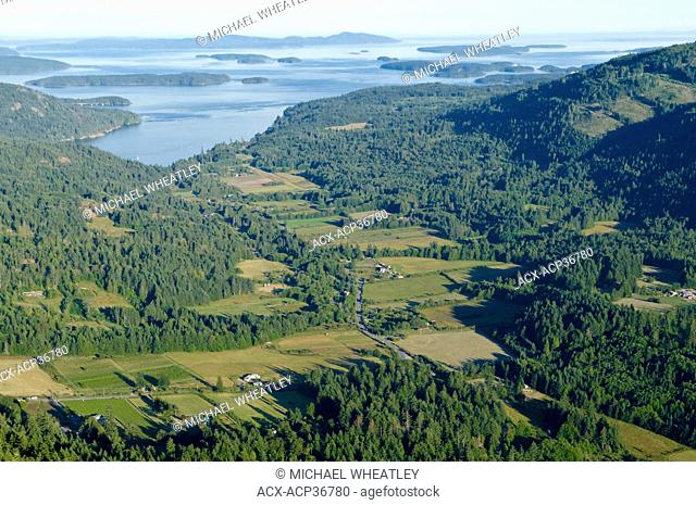 View from Mount Maxwell, Salt Spring Island, British Columbia, Canada