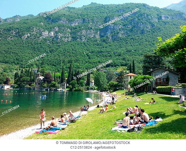 Italy, Como lake, Lierna Lariana locality, Summer