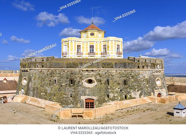 House of the Governor in Fort of Graca, Garrison Border Town of Elvas and its Fortifications, Portalegre District, Alentejo Region, Portugal, Europe