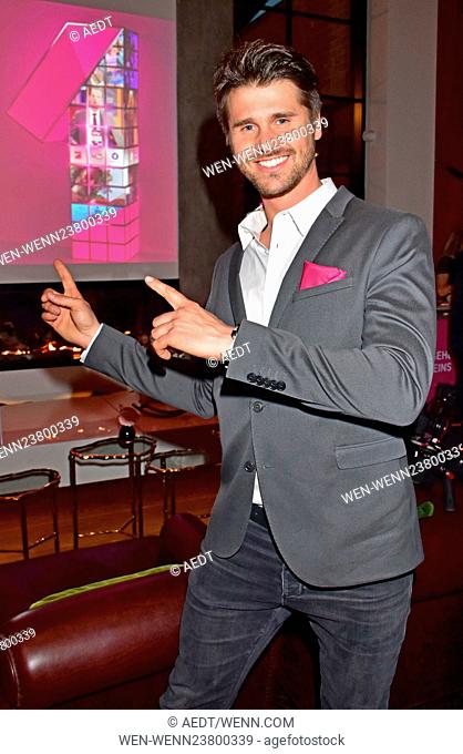 Celebrities at Telekom EntertainTV Night at Hotel Zoo. Featuring: Thore Schoelermann Where: Berlin, Germany When: 28 Apr 2016 Credit: AEDT/WENN.com