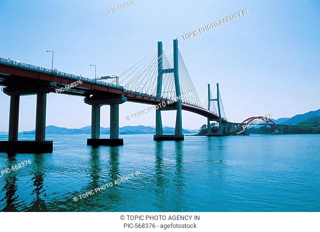Samcheonpodaegyo Bridge, Gyeongbuk, Korea