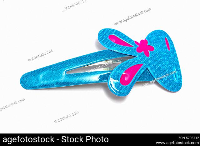 Lovely hairpin isolated on white background