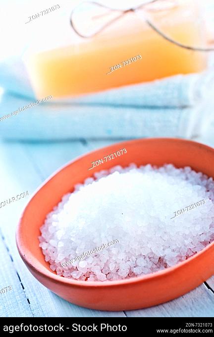 sea salt and soap