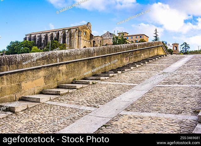 The Jail Bridge, Puente de la Cárcel, is a bridge in the Spanish town of Estella. Because of its appearance, it is also called Picudo Bridge, Puente Picudo