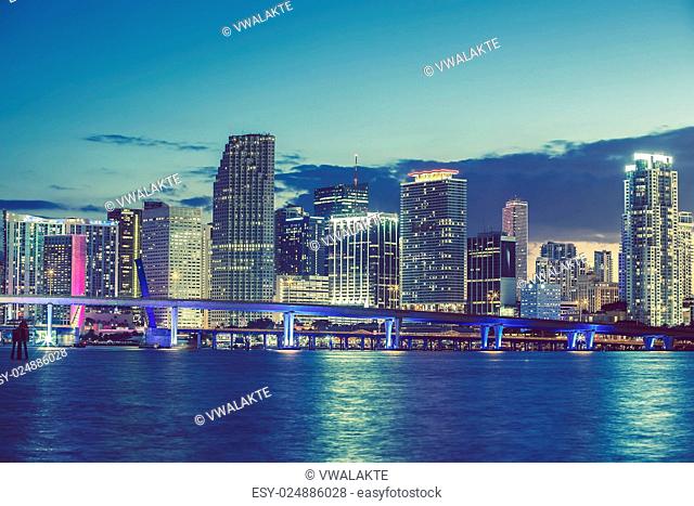Miami, Florida, USA, special photographic processing