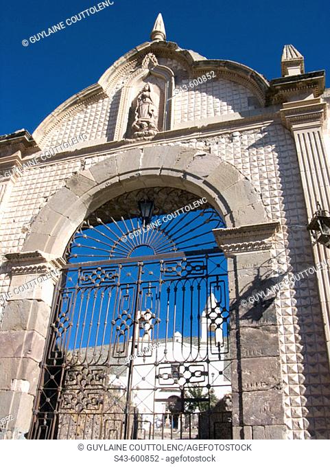 Panteon de Real de Catorce. San Luis Potosi, Mexico