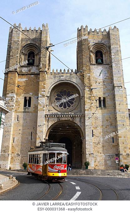 Sé cathedral, Lisbon. Portugal