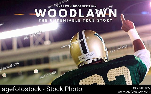 Caleb Castille Poster Characters: Tony Nathan Film: Woodlawn (USA 2015) Director: Andrew Erwin & Jon Erwin 16 October 2015