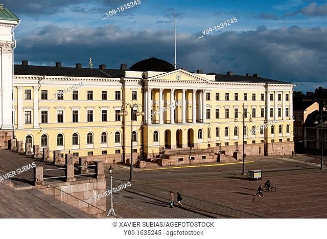 Government Palace, Senate Square, Helsinki, Uusimaa, Finland