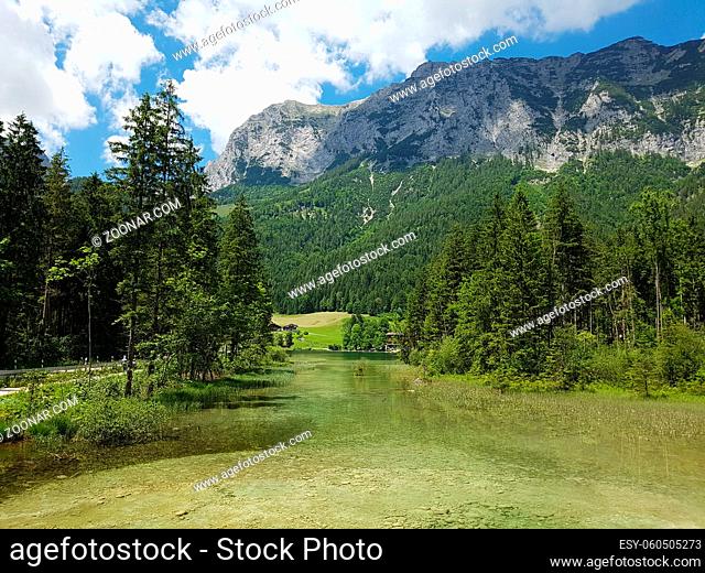 Hintersee, Ramsau, Bergsee, Oberbayern