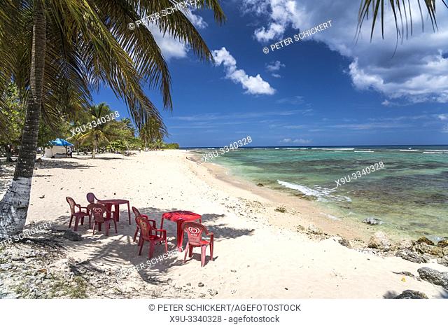 Plage de la Chapelle beach, Anse Bertrand, Grande-Terre, Guadeloupe, France